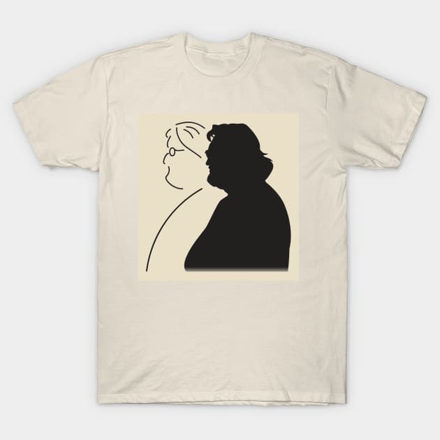 Gaben Hitchcock Presents T-Shirt by sonofafish